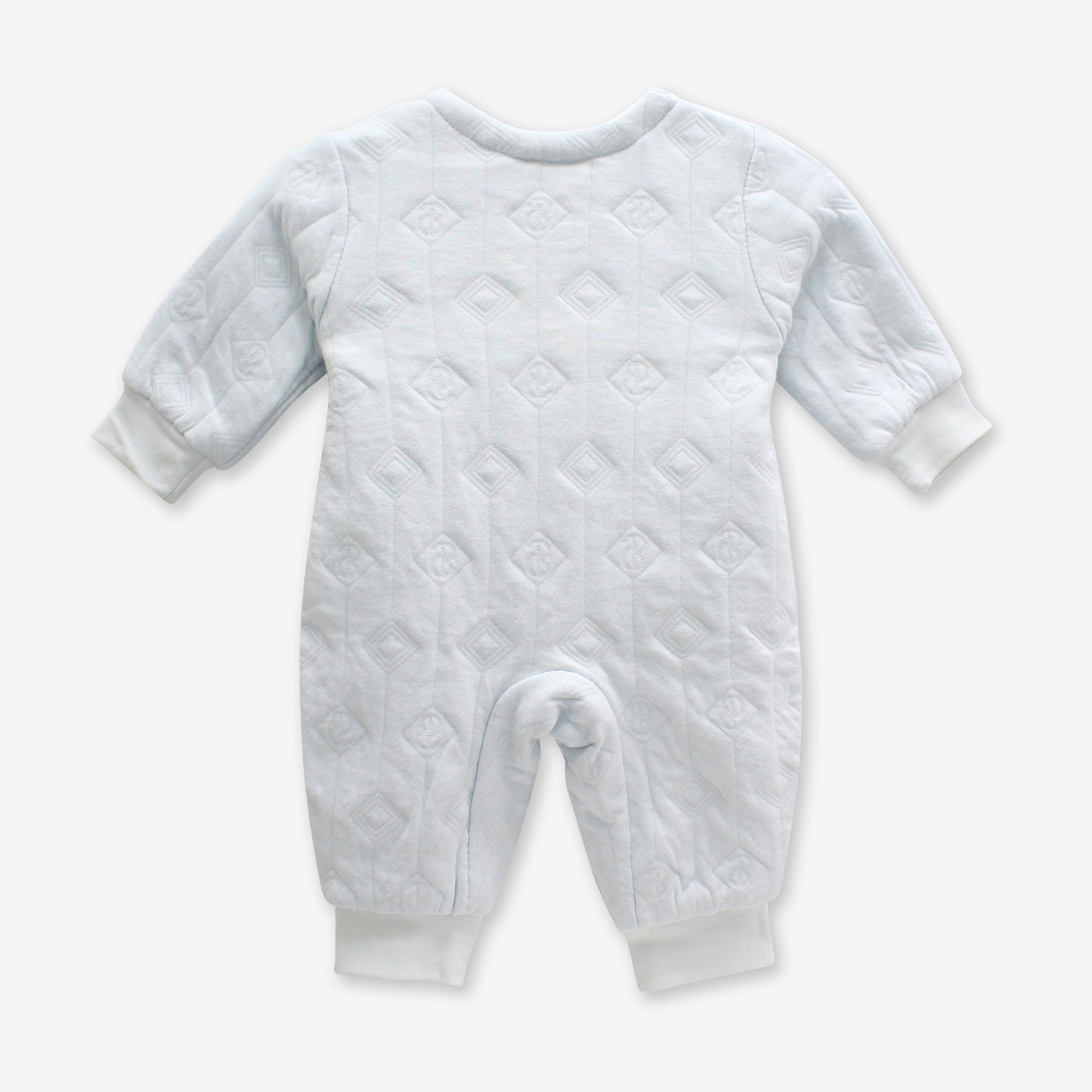 嬰兒夾棉?帶長袖蛤衣