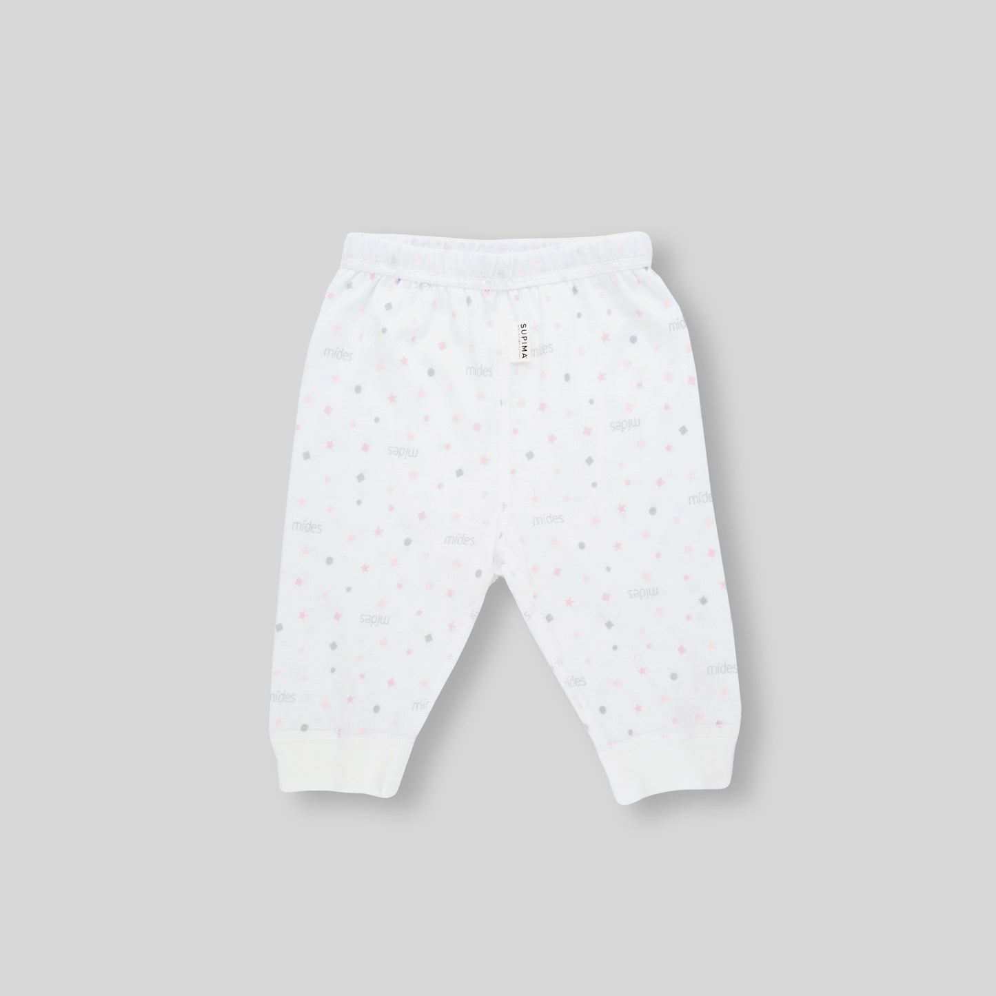 MiDes Supima Pants - Pink Square Print