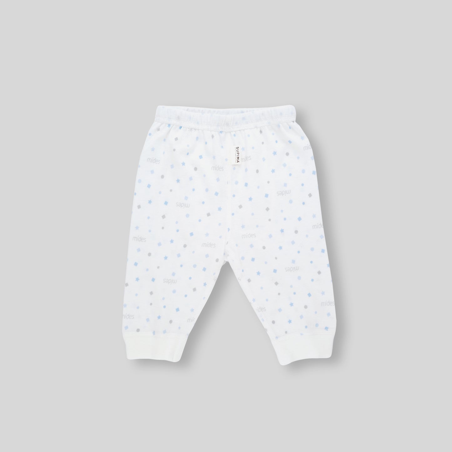 MiDes Supima Pants - Blue Square Print