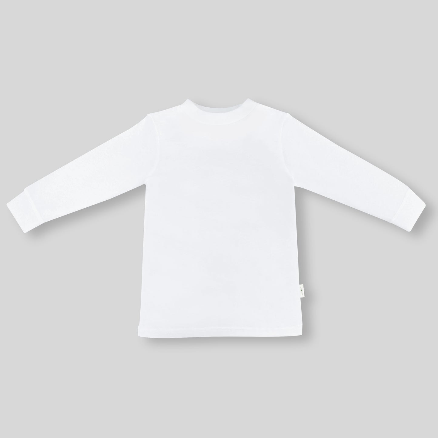 MiDes Supima Mock Neck Long Sleeve Underwear - Interlock - Cream