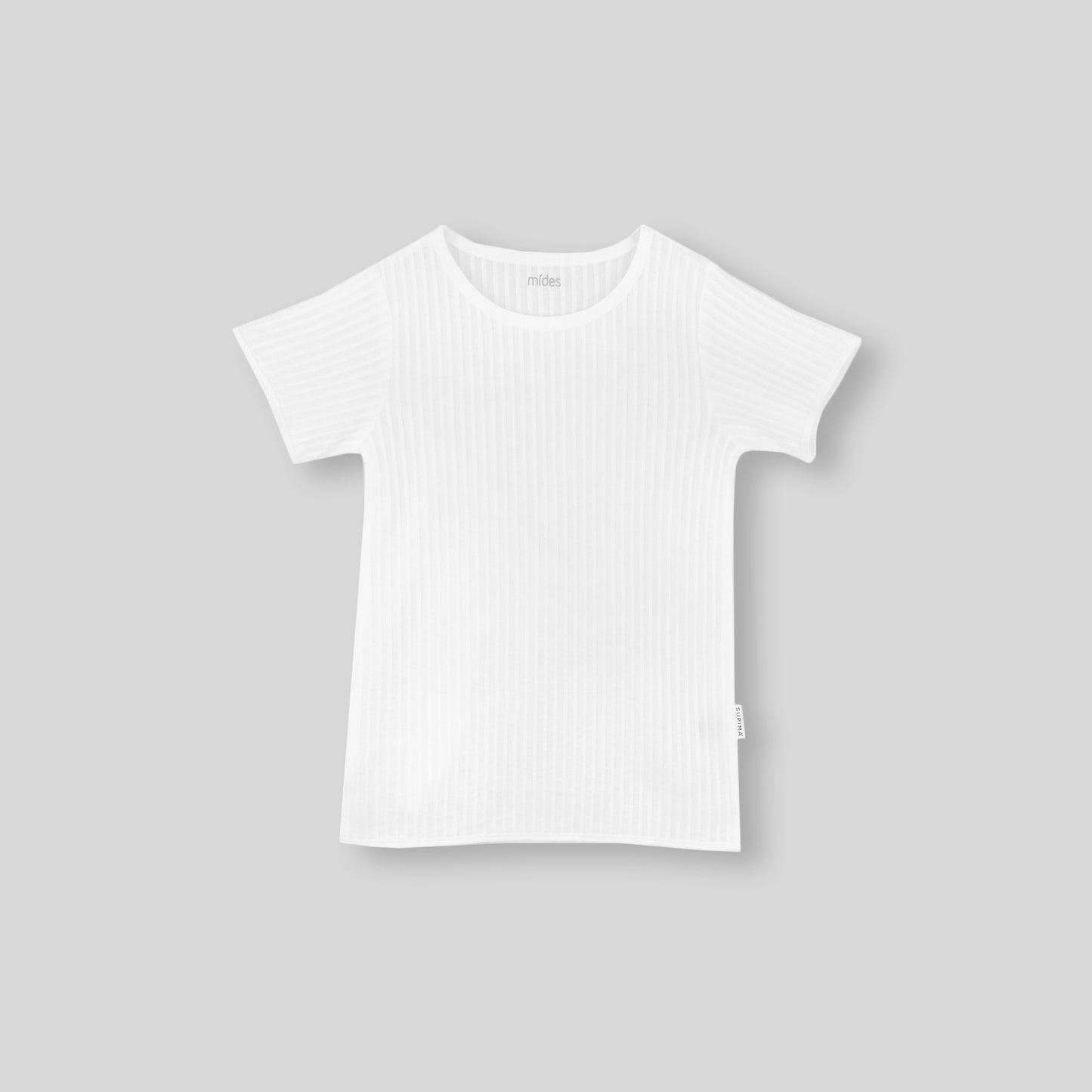 MiDes-Supima Short Sleeve Underwear-Pumping-Beige