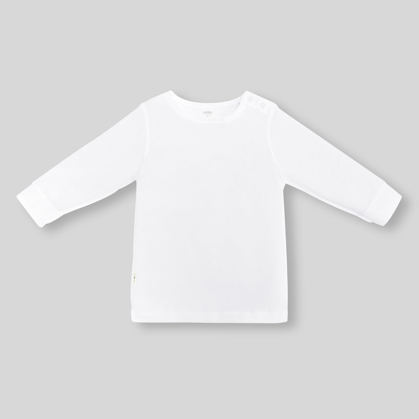 MiDes Supima Long Sleeve Underwear - Plain - Cream