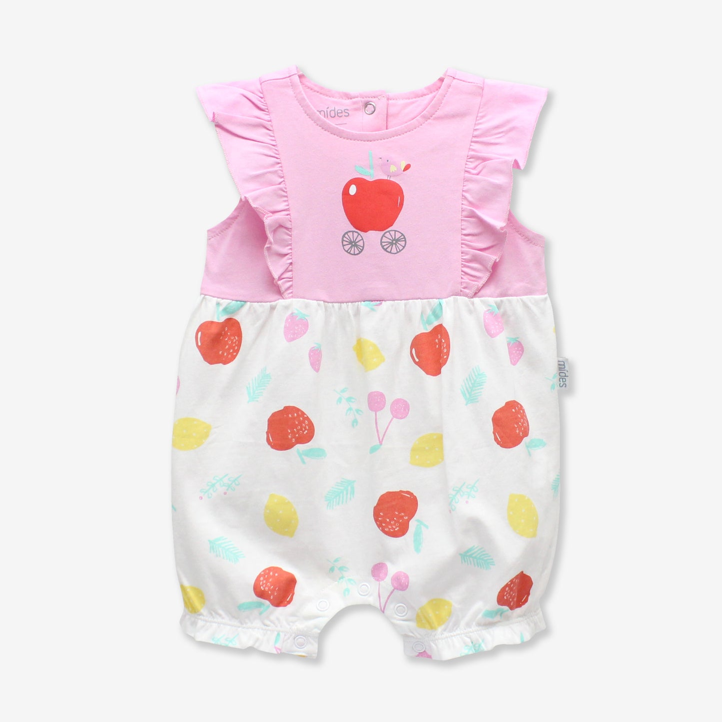 MiDes │ Fruit Paradise │ Infants Short Sleeve Bodysuit (Print/Fruit)