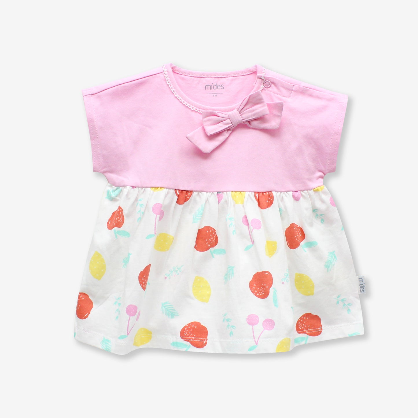 MiDes │ Fruit Paradise │ Children Short Sleeve Top (Print/Fruit)