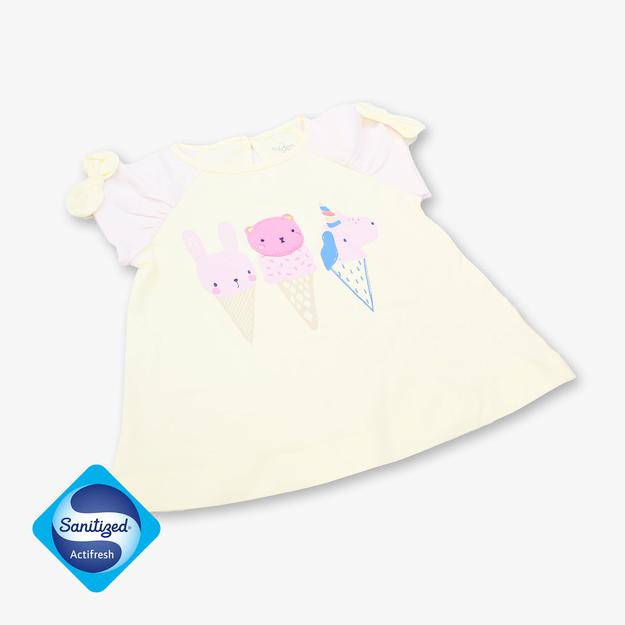 嬰兒女童 Happy Summer 短袖上衣 SanitizedR 抗菌技術