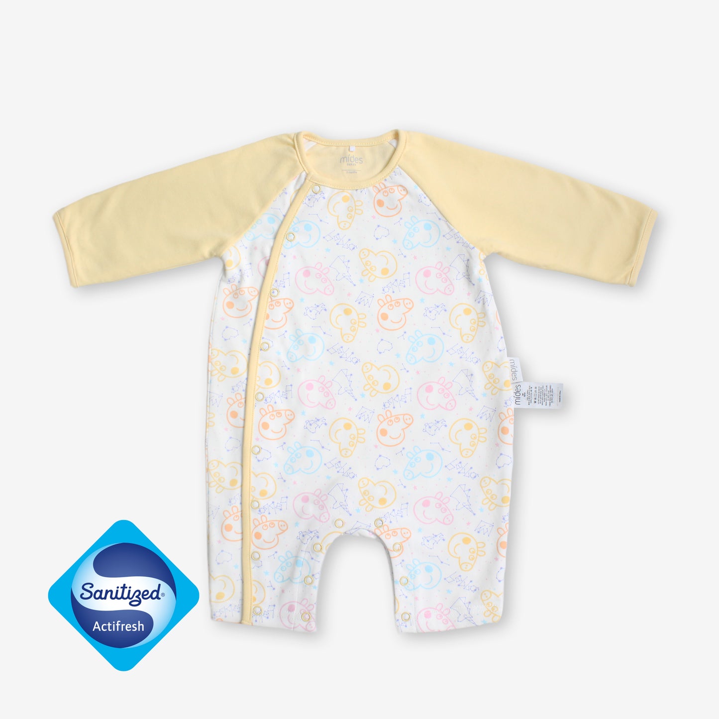 嬰兒 Peppa Pig Lunar 夾裡長袖蛤衣 Sanitized® 抗菌技術