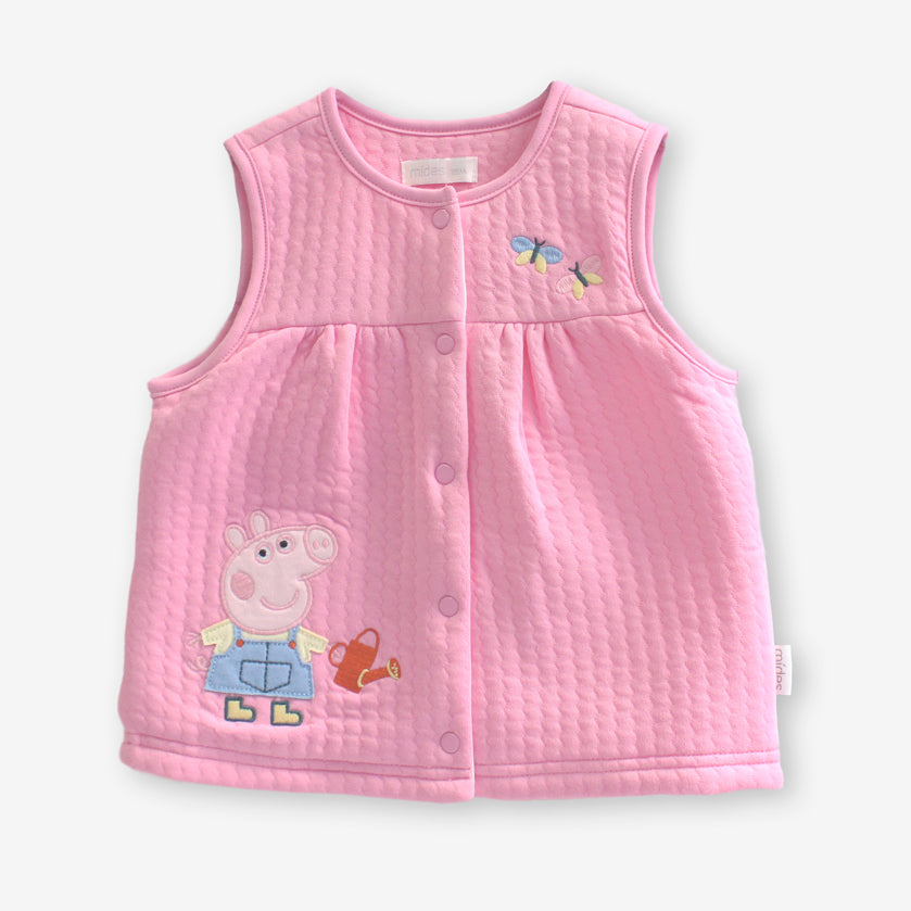 Peppa Pig Urban Farmer silk cotton vest jacket – MiDes Hong Kong