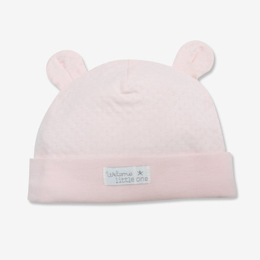 嬰兒 粉紅色帽子