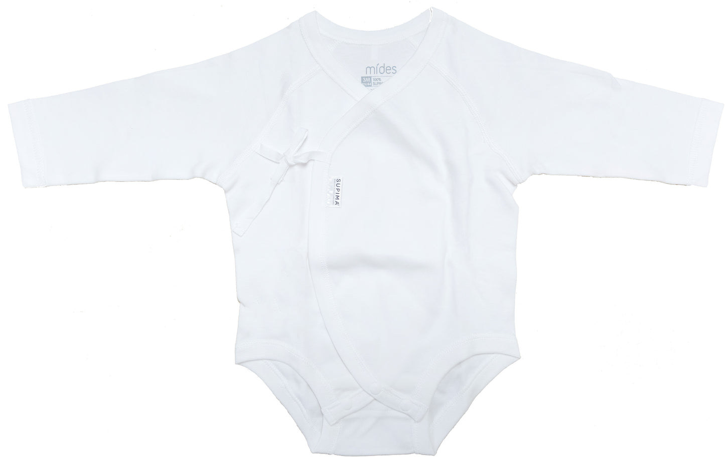 綁帶長袖蛤衣(雙面)