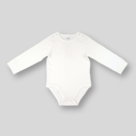 肩開長袖蛤衣(平紋)