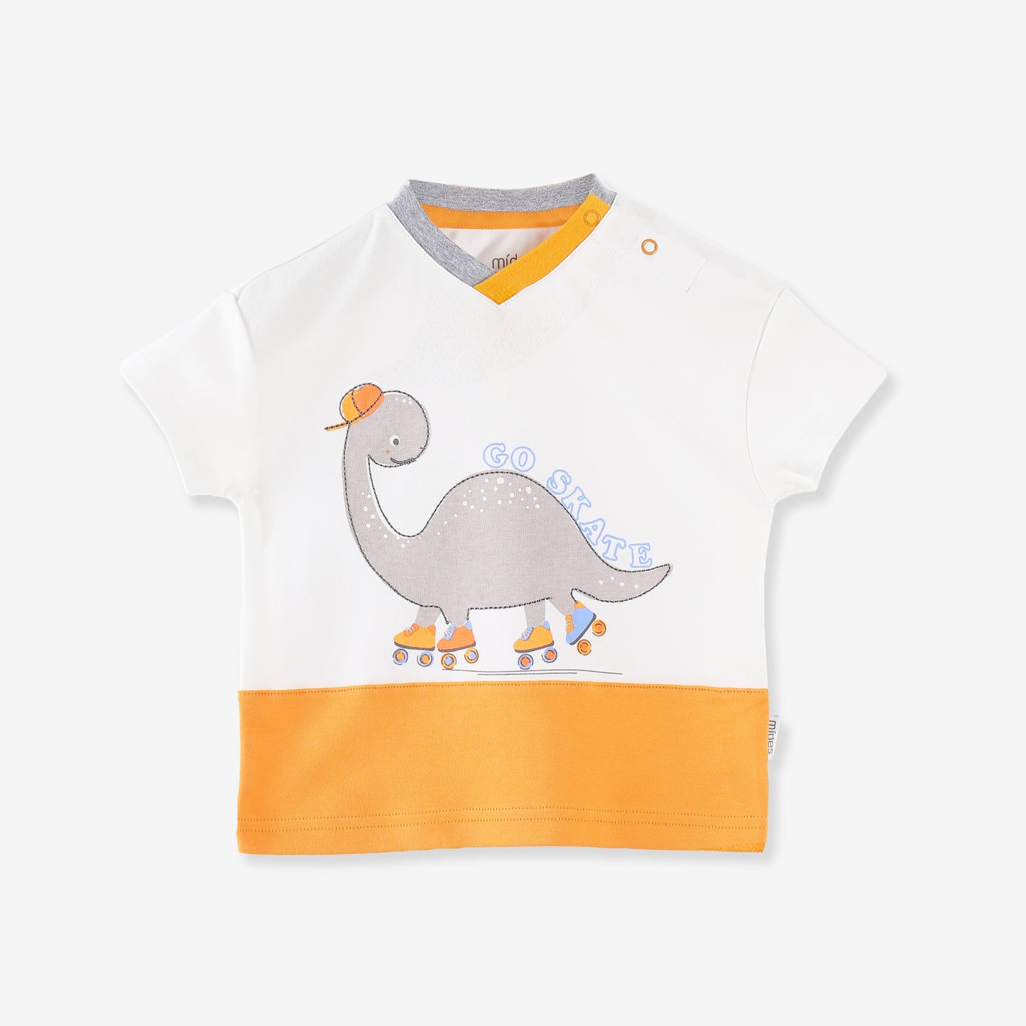 嬰兒男童 Happy Dino 短袖上衣