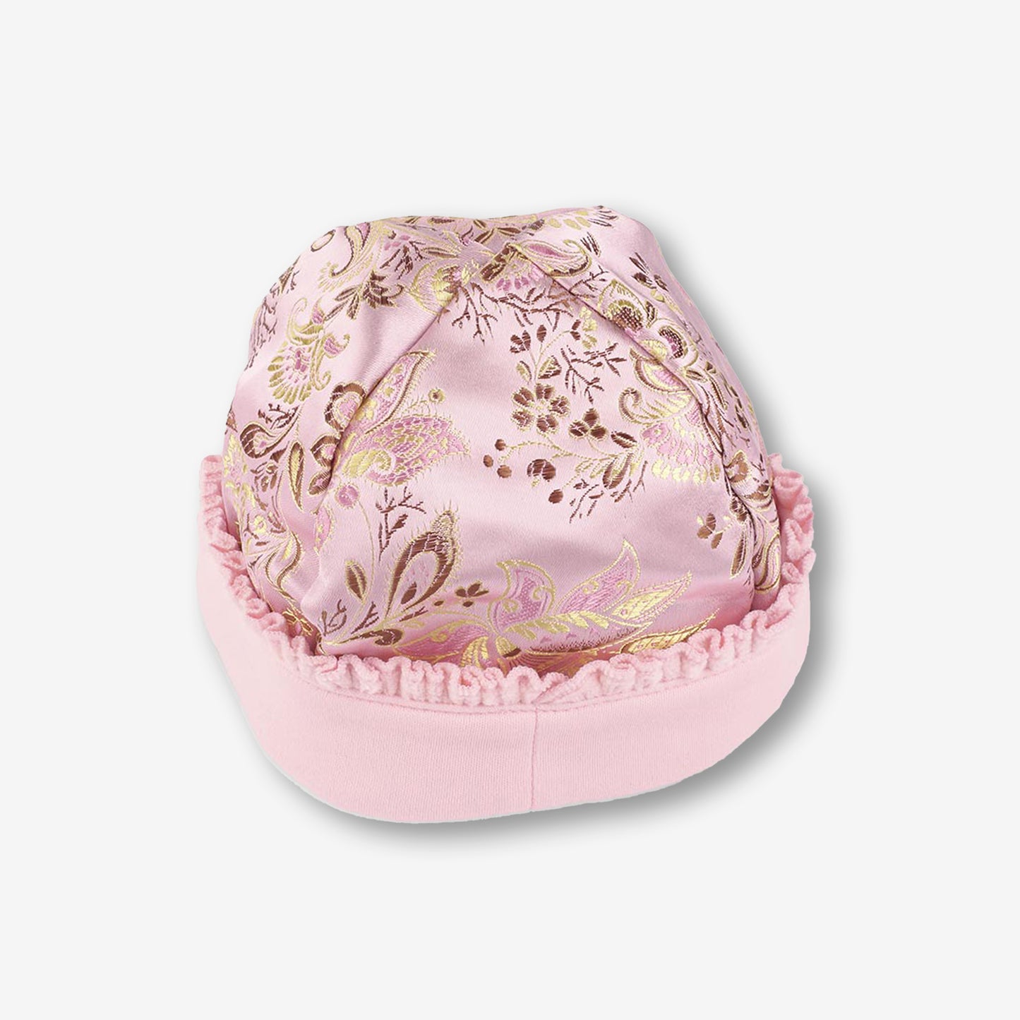 帽子-粉紅色/中國風圖案