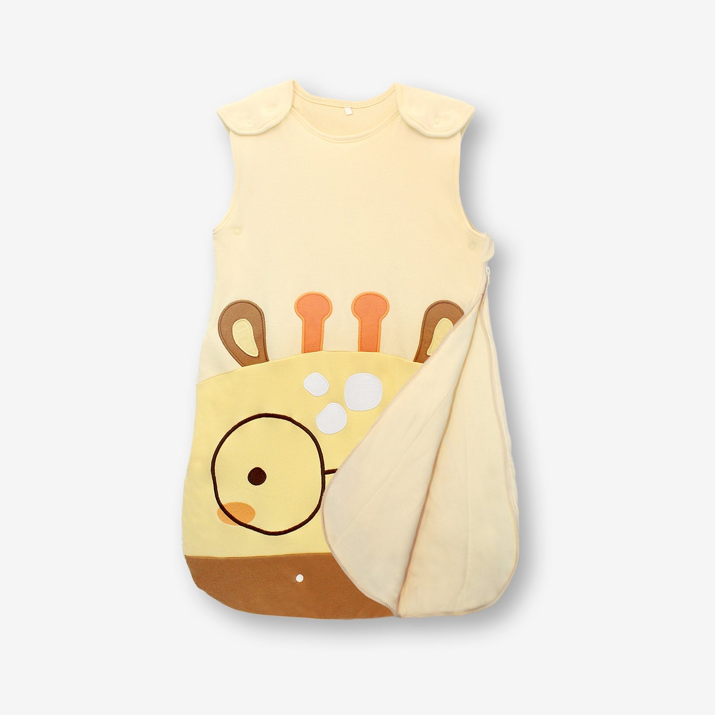 MiDes │ Giraffe │ Infant Padded Vest Sleeping Bag (6-18 months-0.5 tog)