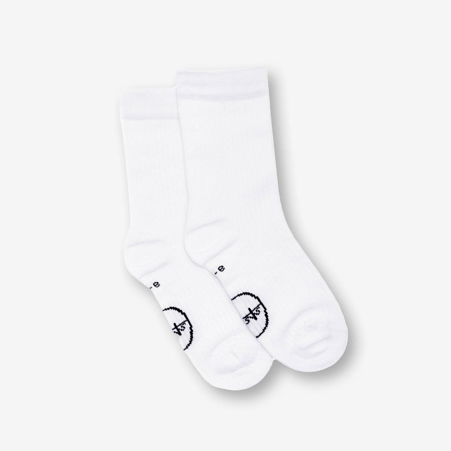 短襪單對裝-純白
